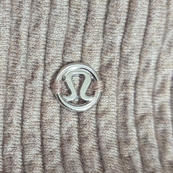 Lululemon Along the Way Full Zip Hoodie Heathered Soft Sand L NWOT - Picture 5 of 8
